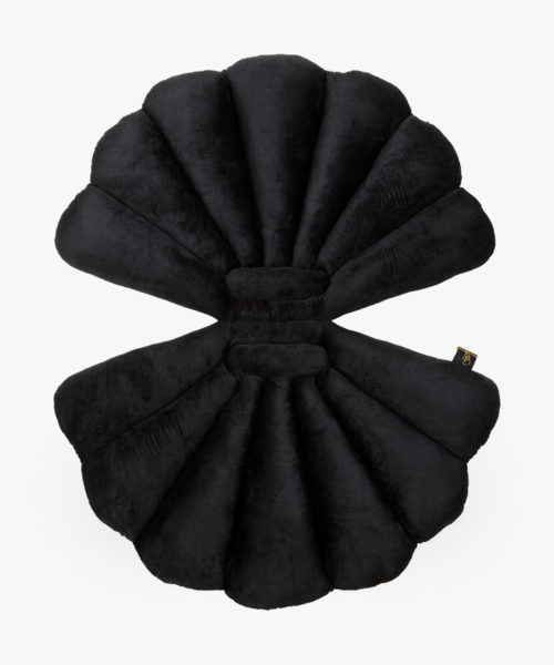 Coussin coquillage Black