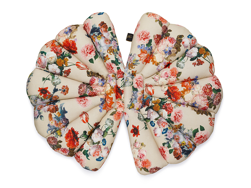 Coussin coquillage Flower