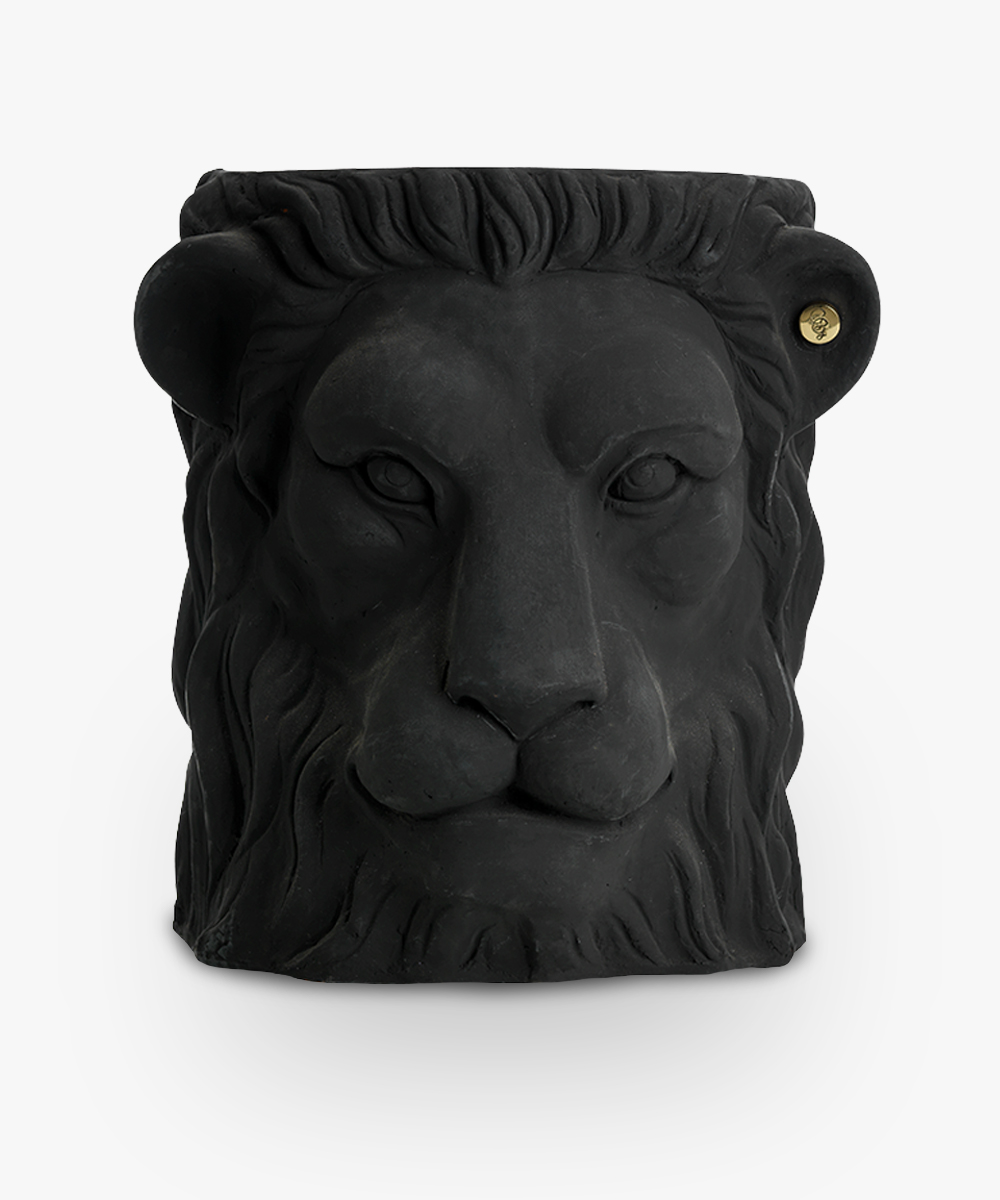 Pot Black Lion, grand modèle