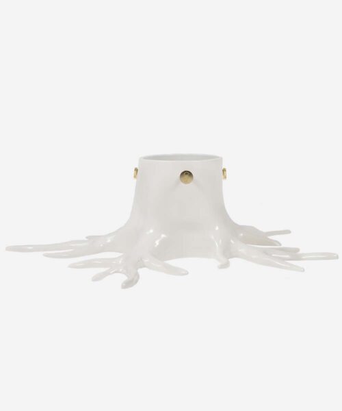 Christmas Tree Stand "The Root" - Créme White-1